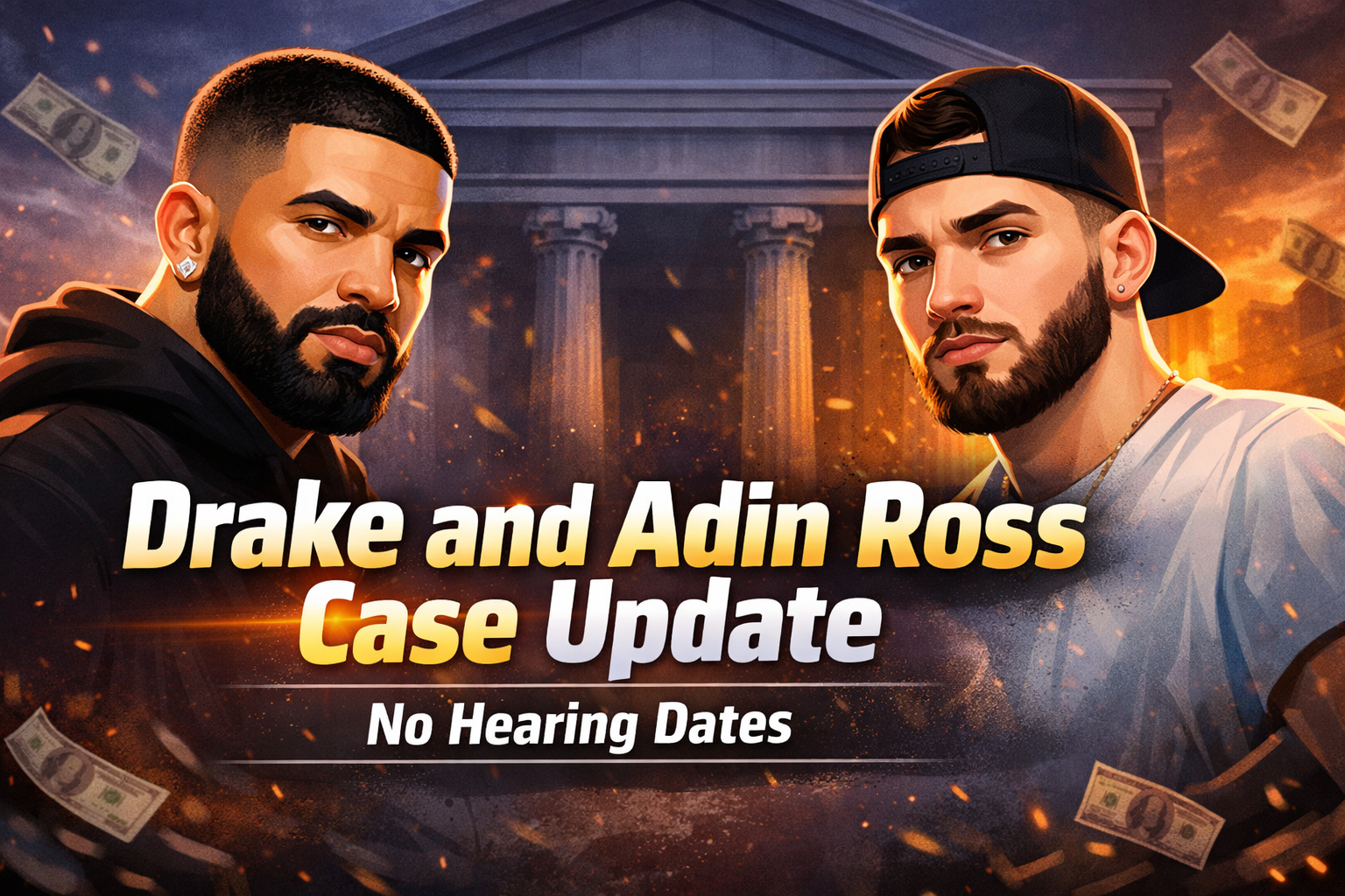 Drake and Adin Ross