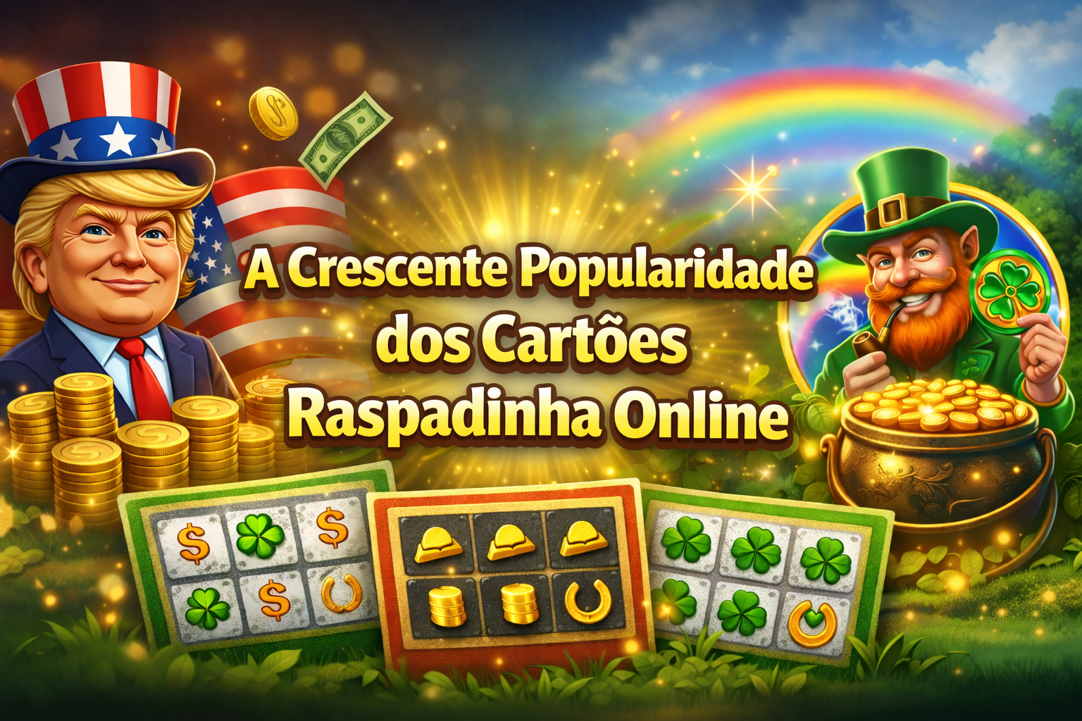 O Crescimento da Popularidade do Fast Gaming com Cartões Raspadinha Online