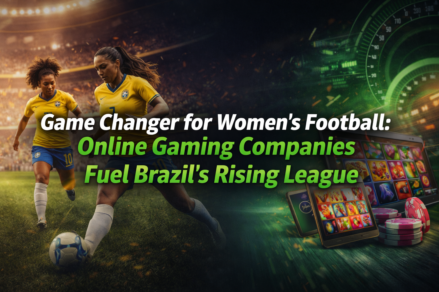 Women’s Football Levels Up: Online Gaming Brands Power Brazil’s League on Women’s Day