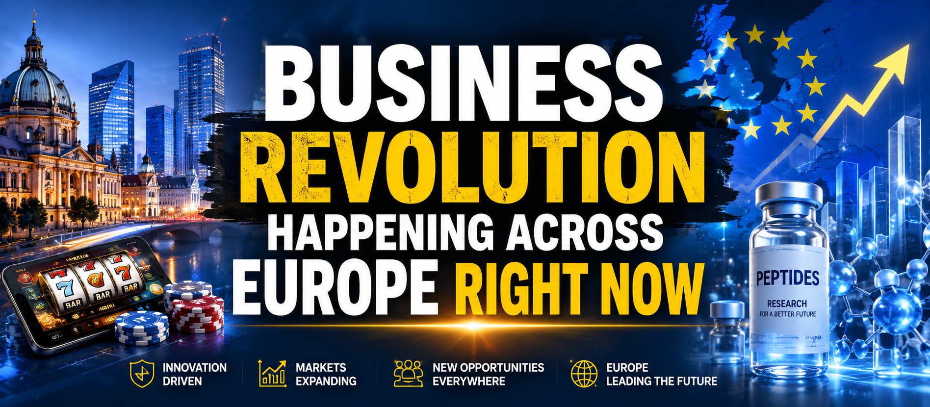 Europe’s Rise in Casino Game Providers and Peptide Business Innovation