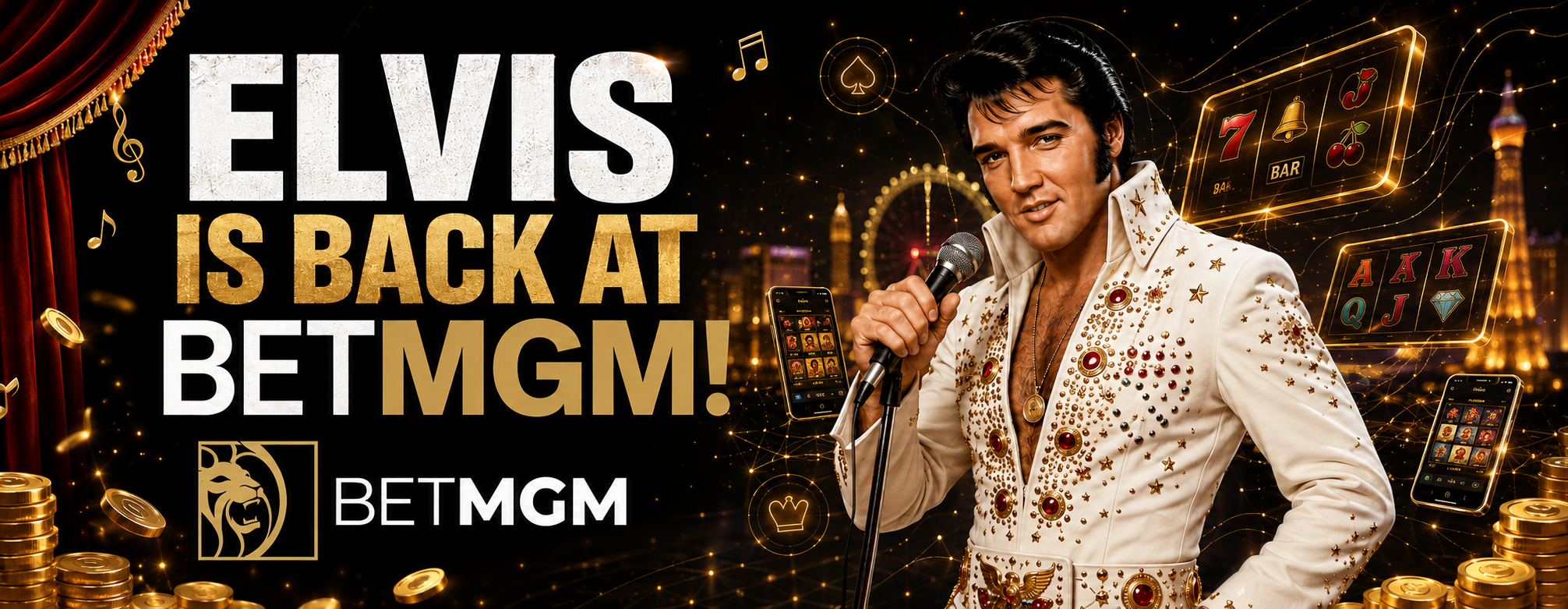 Elvis Presley Takes Centre Stage in BetMGM’s New Slot Series