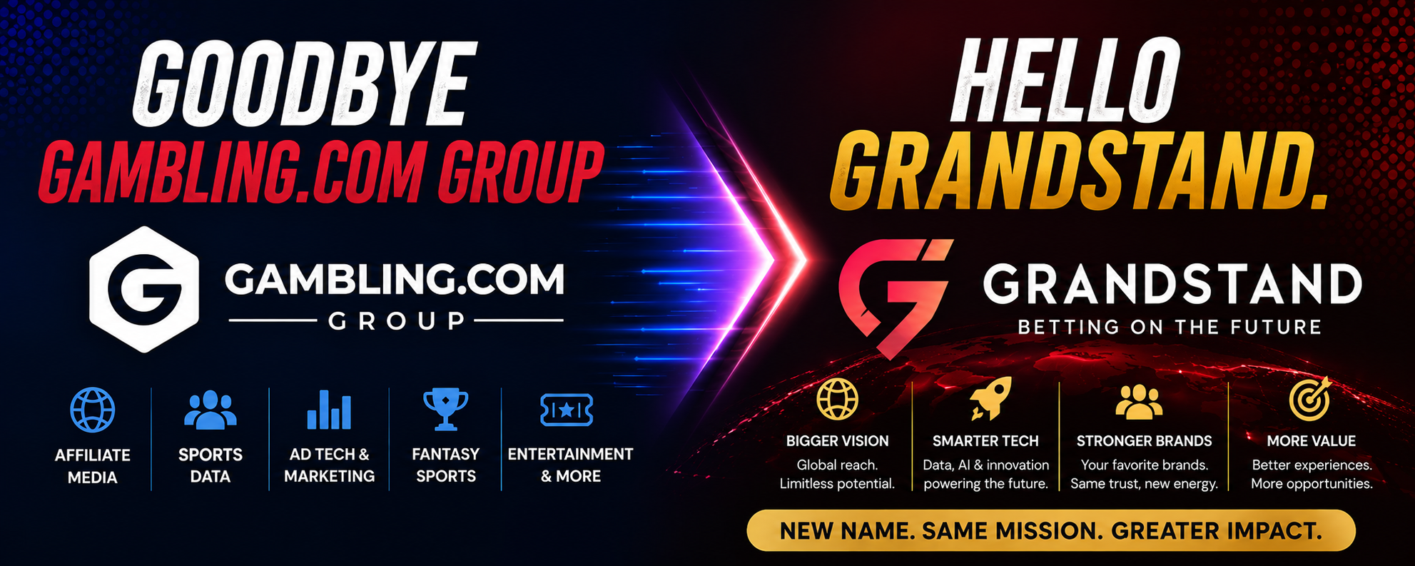 Gambling.com Rebrands to Grandstand: What It Means for the iGaming Industry