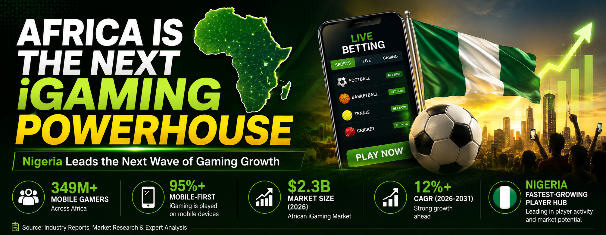 Africa iGaming Boom: Nigeria Leads the Next Wave of Gaming Growth